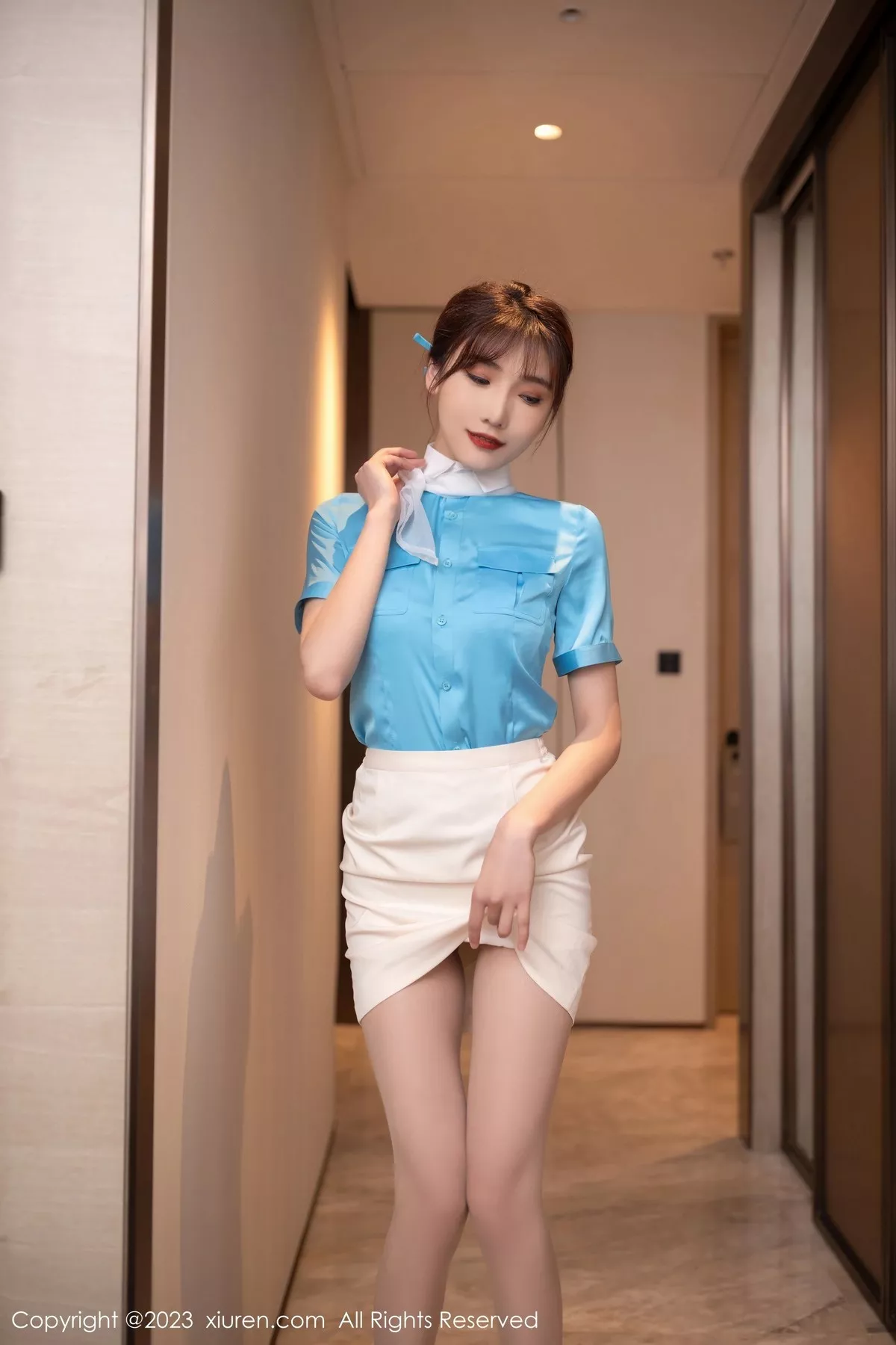 [XiuRen秀人网]第6463期陆萱萱写真 [83P]-003