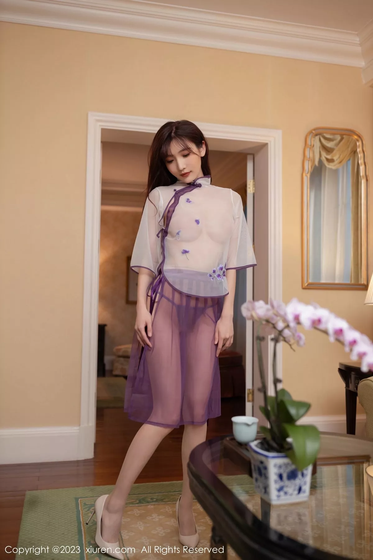 [XiuRen秀人网]第6608期陆萱萱写真 [80P]-001