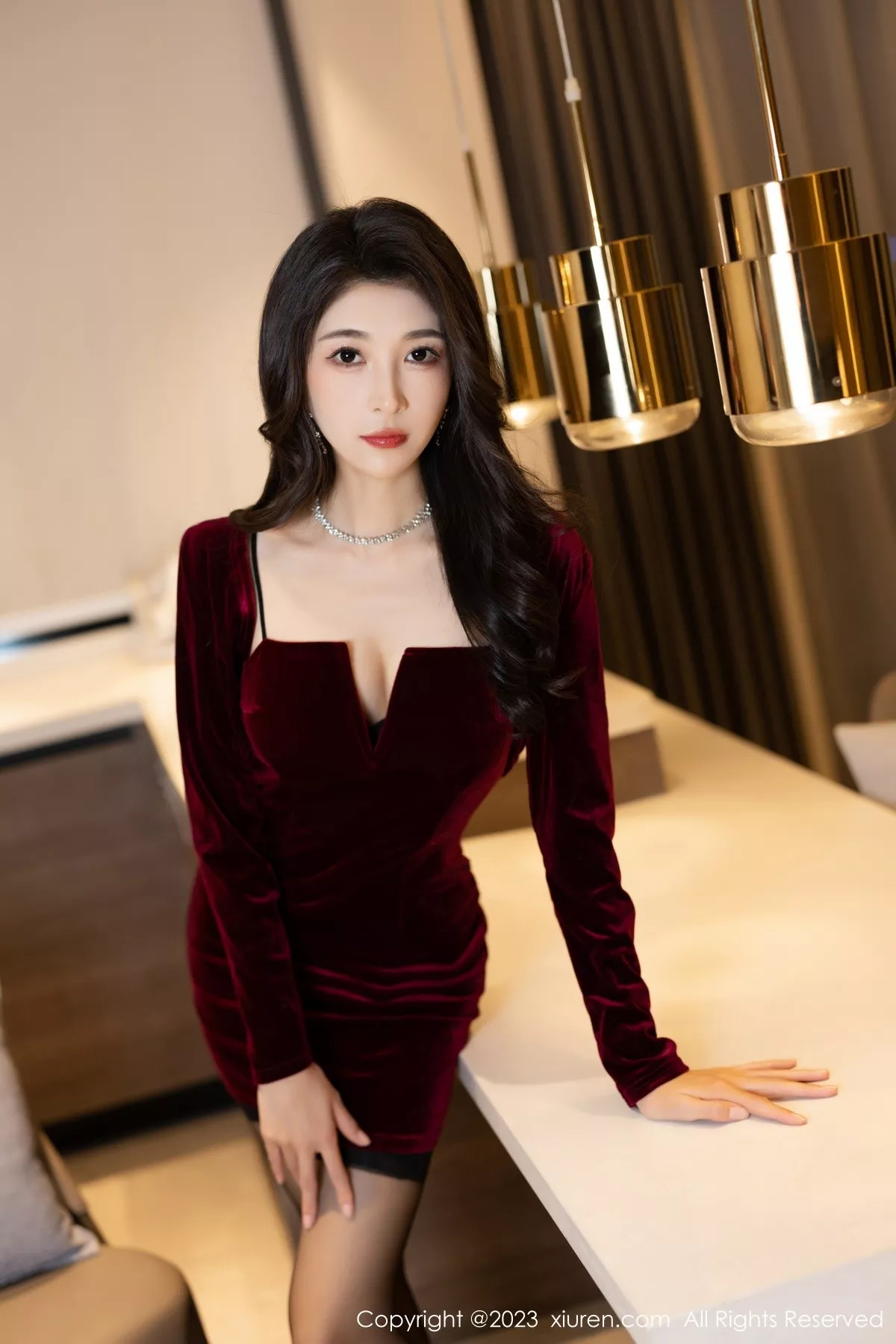 [XiuRen秀人网]第6858期林乐一写真 [85P]-004