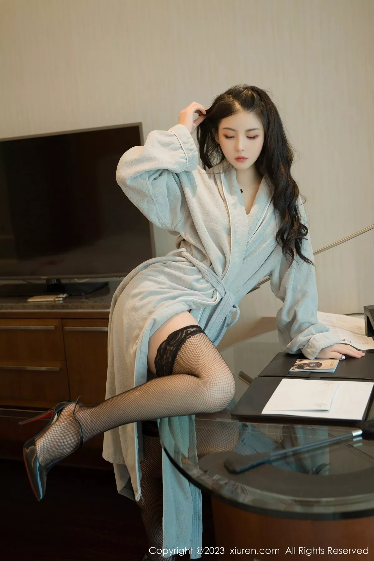 [XiuRen秀人网]第7107期柒喜小写真 [56P]-010