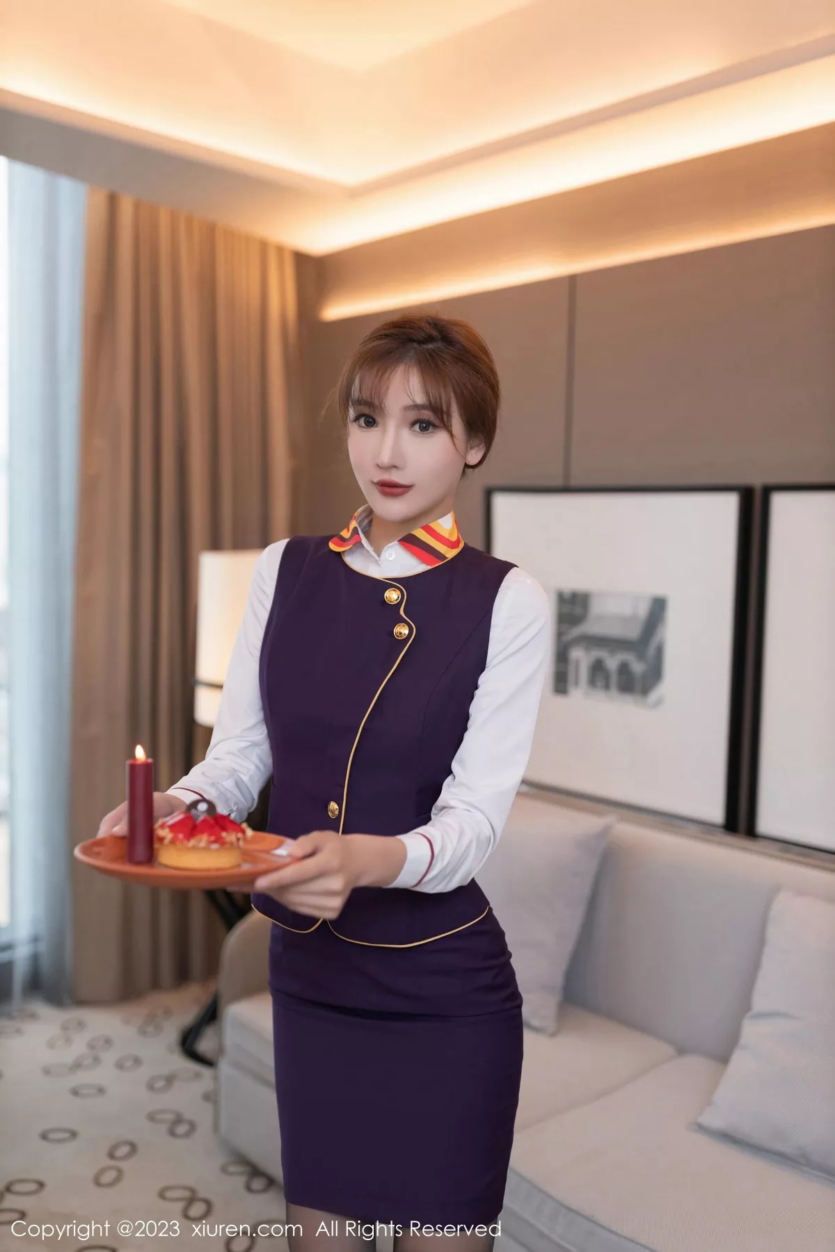 [XiuRen秀人网]第7248期陆萱萱写真 [79P]-002