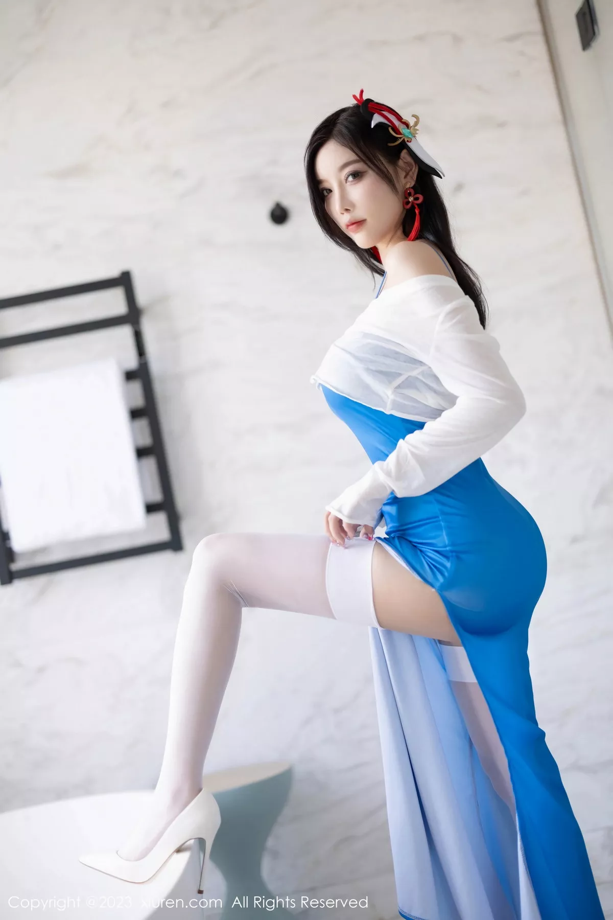 [XiuRen秀人网]第7135期杨晨晨写真 [84P]-007