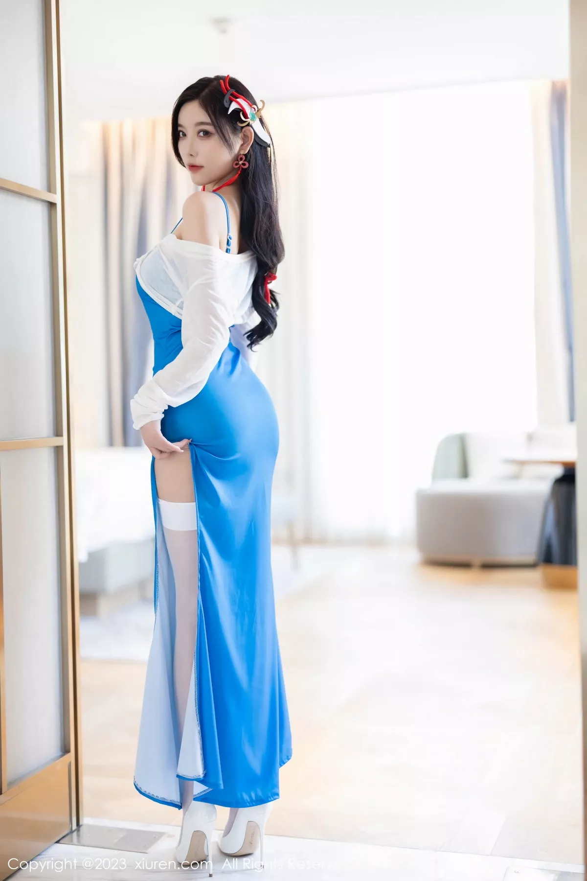 [XiuRen秀人网]第7135期杨晨晨写真 [84P]-016