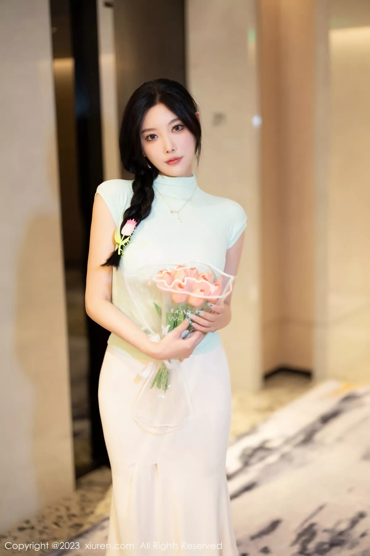 [XiuRen秀人网]第7481期杨晨晨写真 [84P]-007