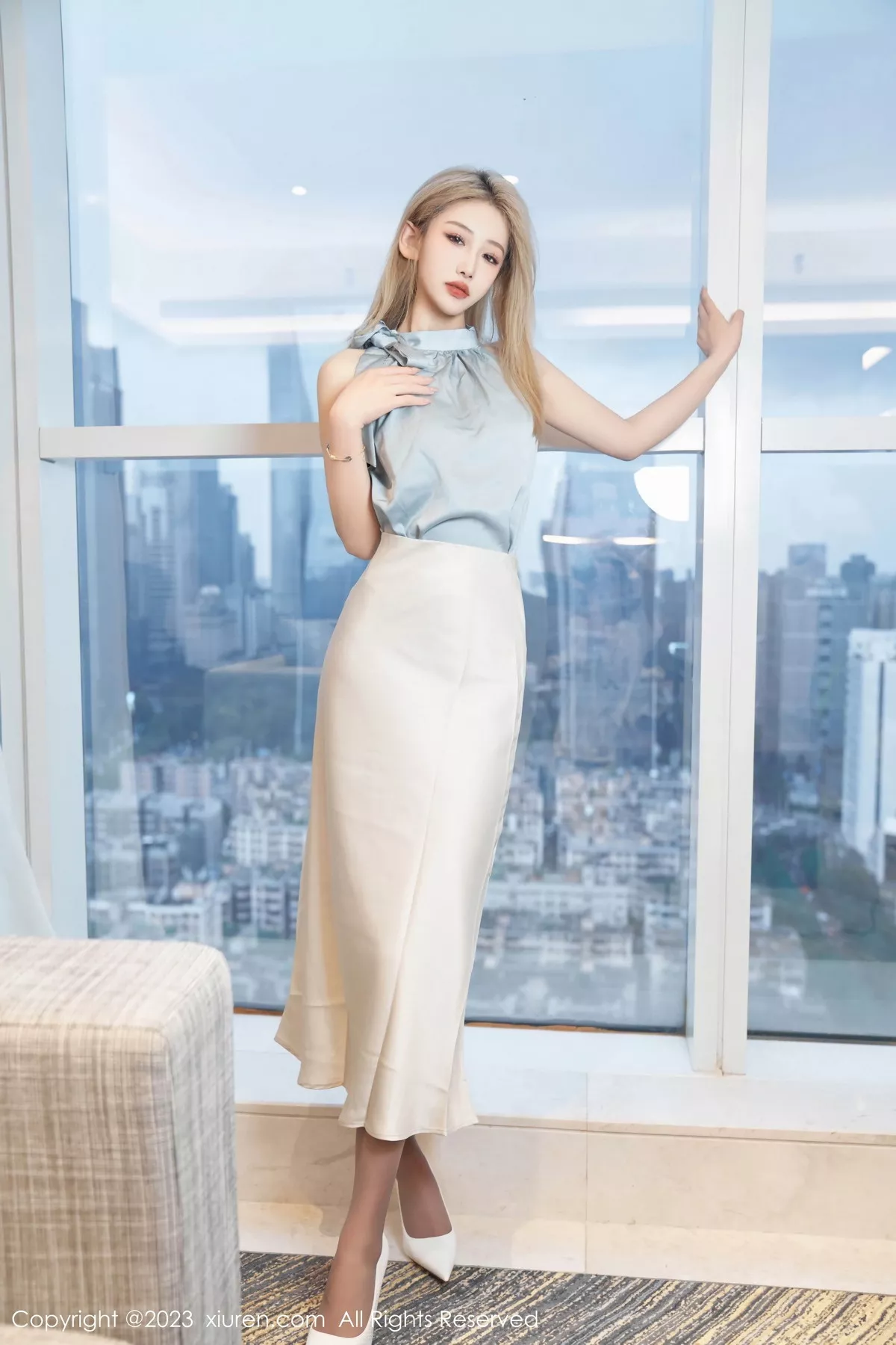 [XiuRen秀人网]第7500期沈青黛写真 [100P]-001