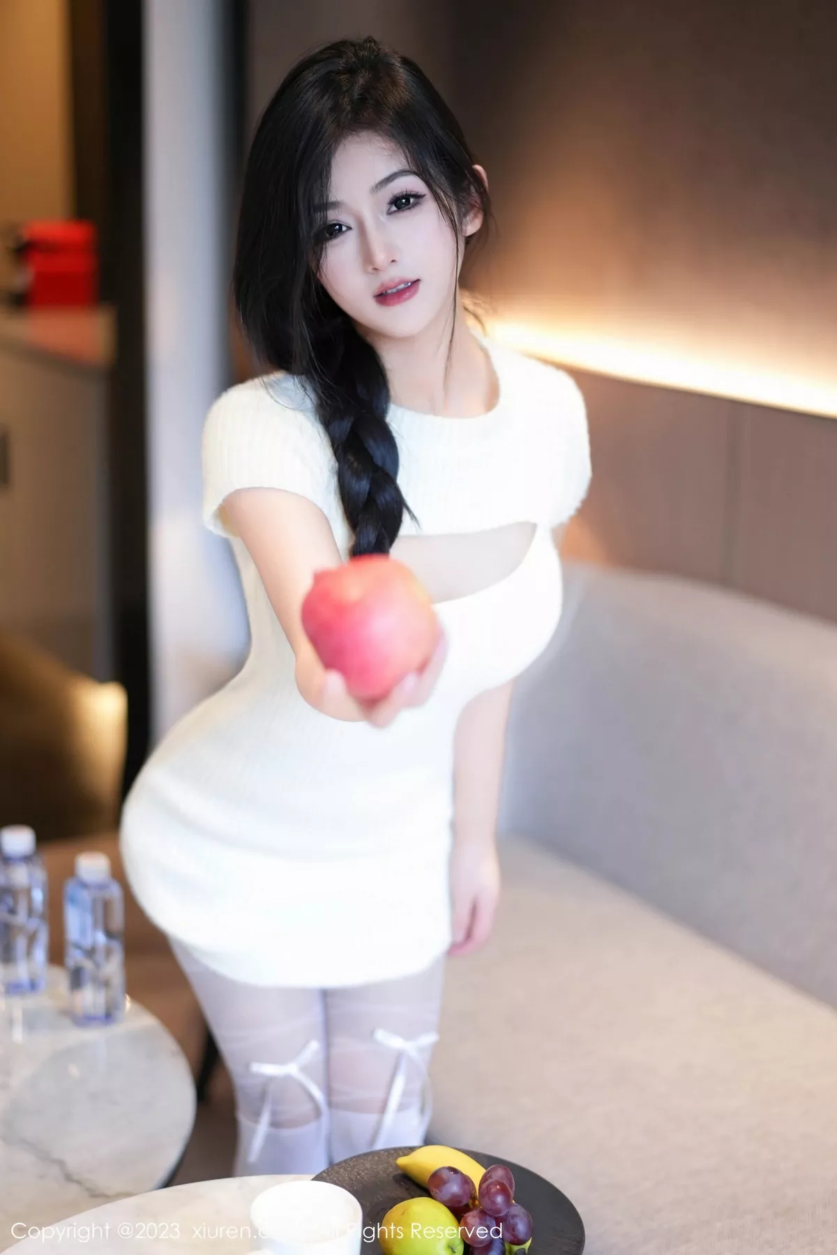 [XiuRen秀人网]第7541期谭小灵写真 [93P]-003