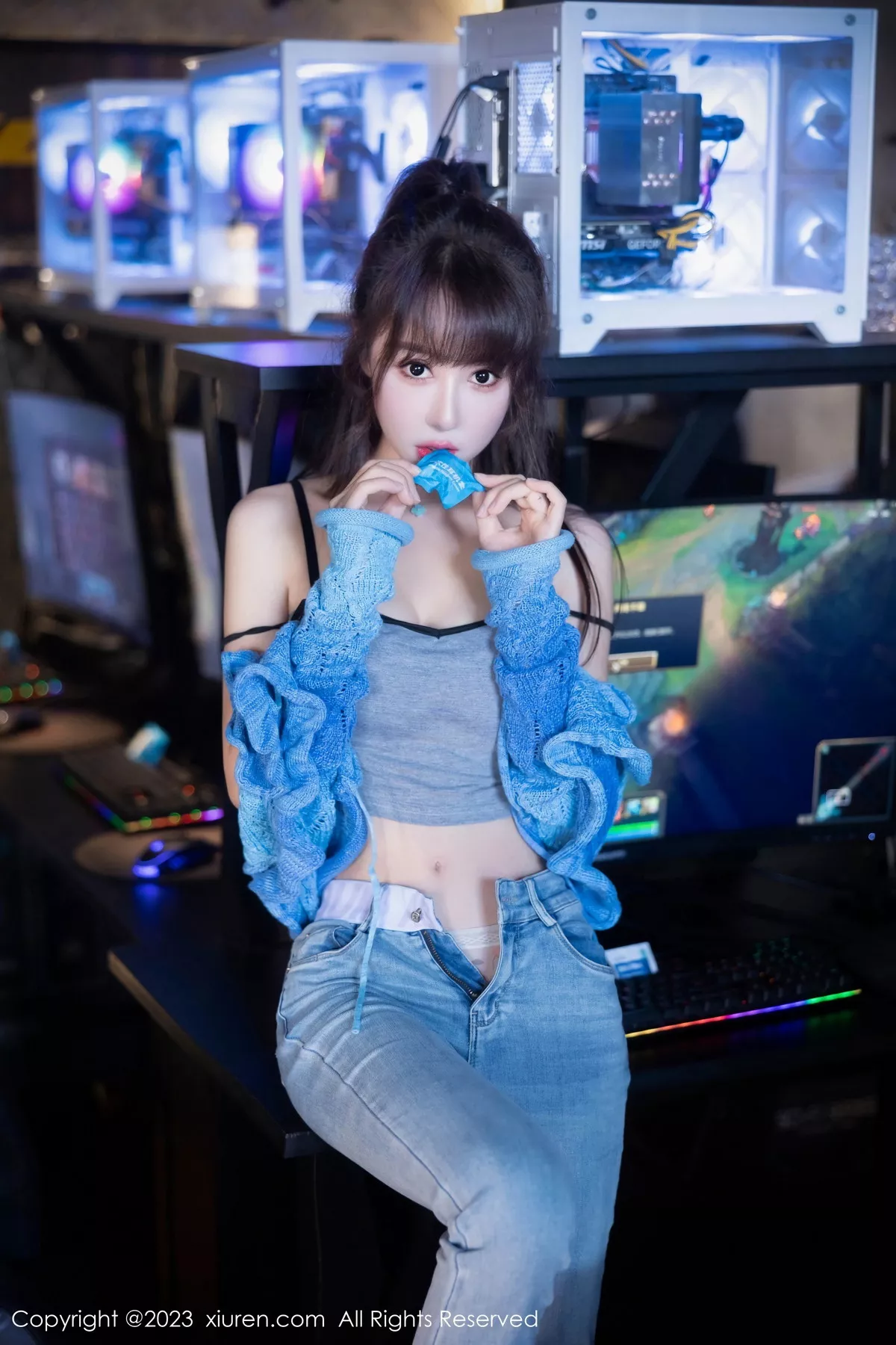 [XiuRen秀人网]第7540期白笑笑写真 [80P]-016