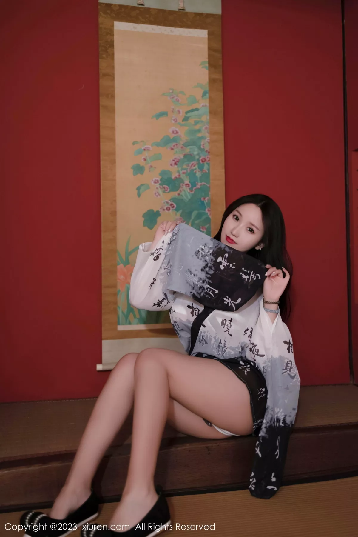 [XiuRen秀人网]第7561期杏子写真 [80P]-005