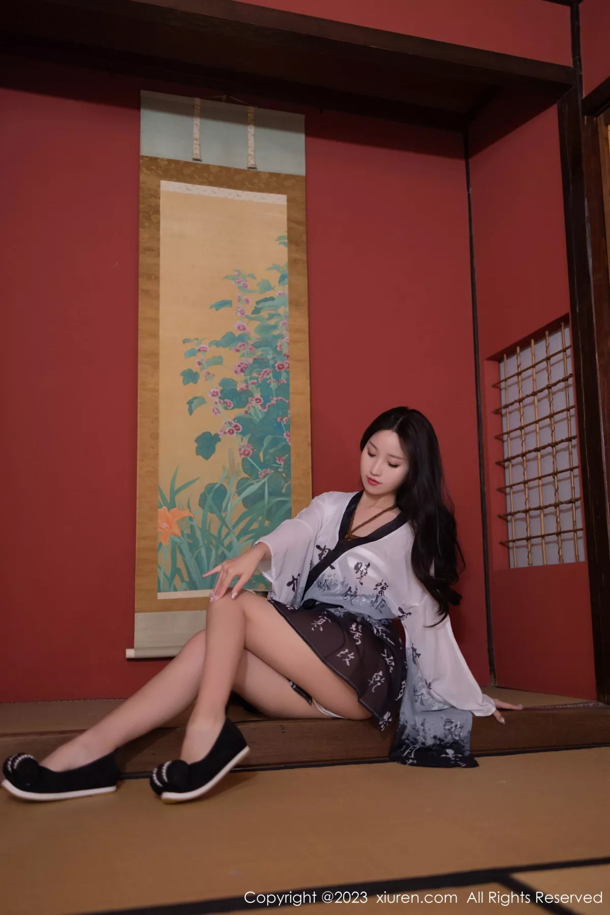 [XiuRen秀人网]第7561期杏子写真 [80P]-004