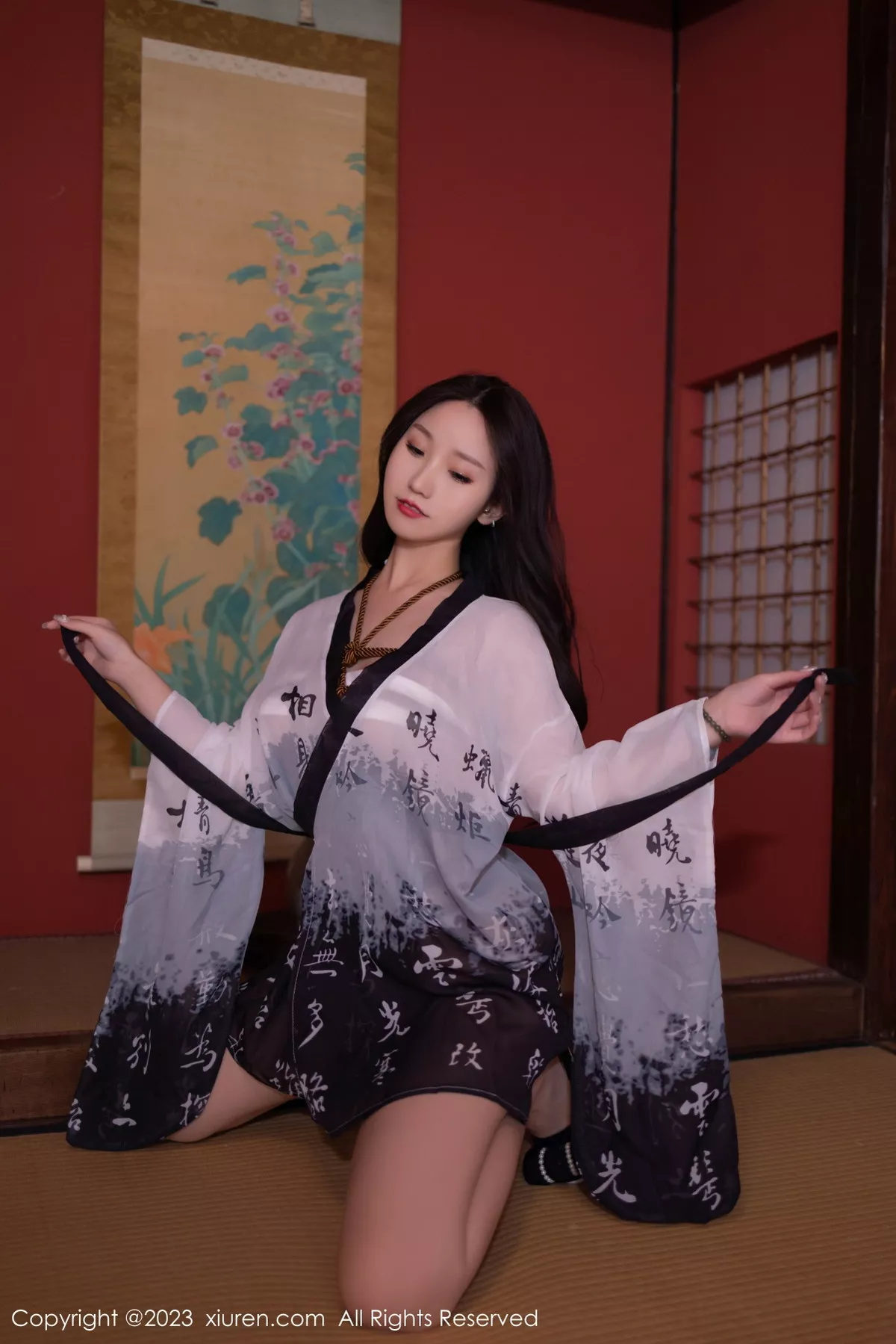[XiuRen秀人网]第7561期杏子写真 [80P]-009