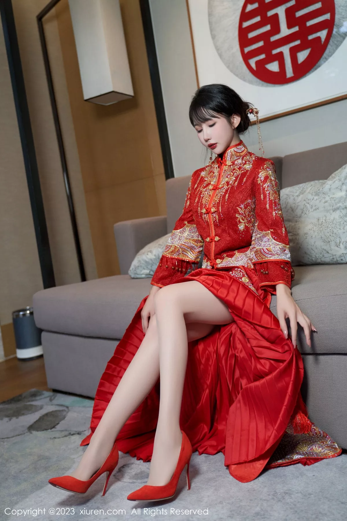 [XiuRen秀人网]第7729期波巧酱写真 [90P]-017