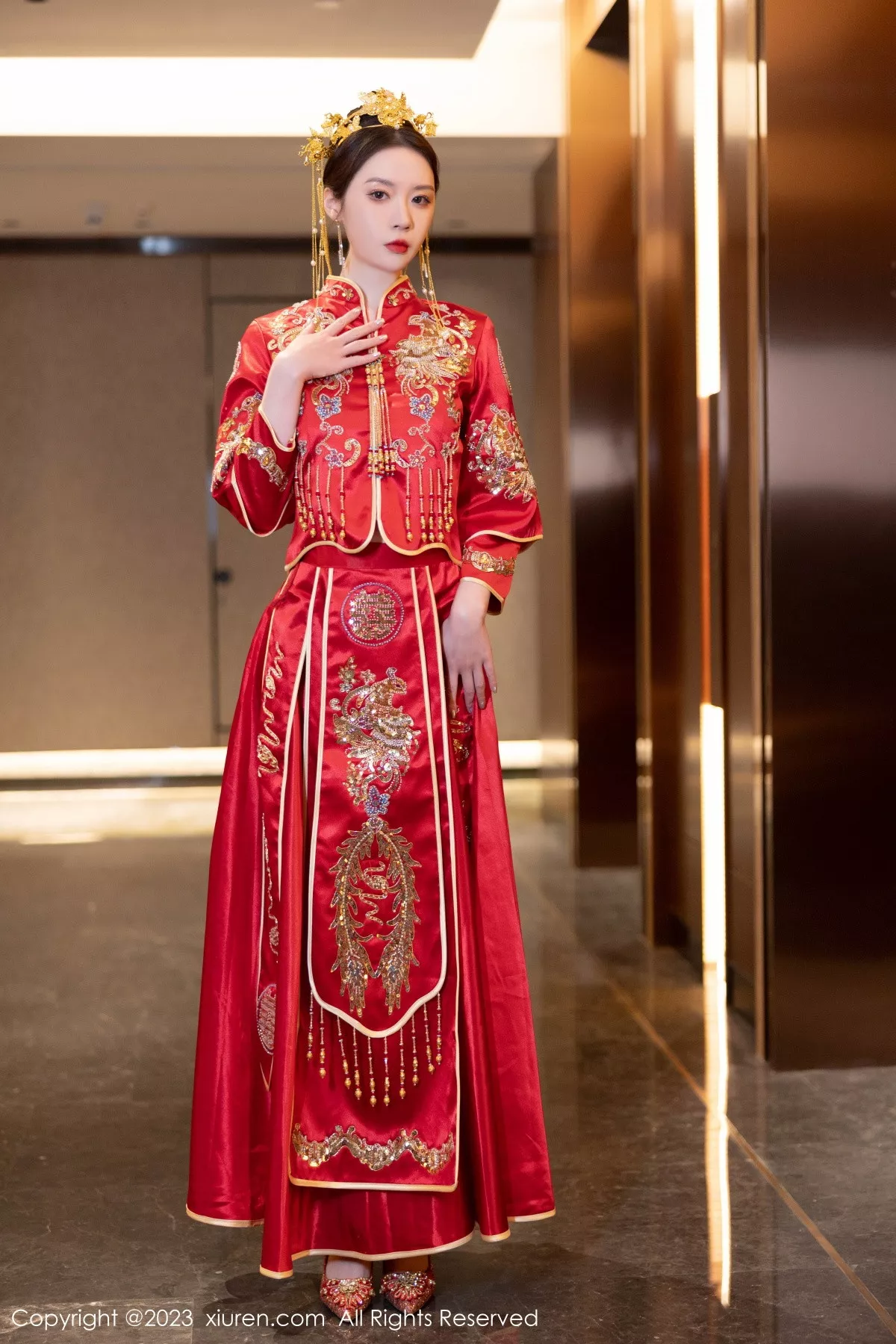[XiuRen秀人网]第7766期梦心玥写真 [88P]-001