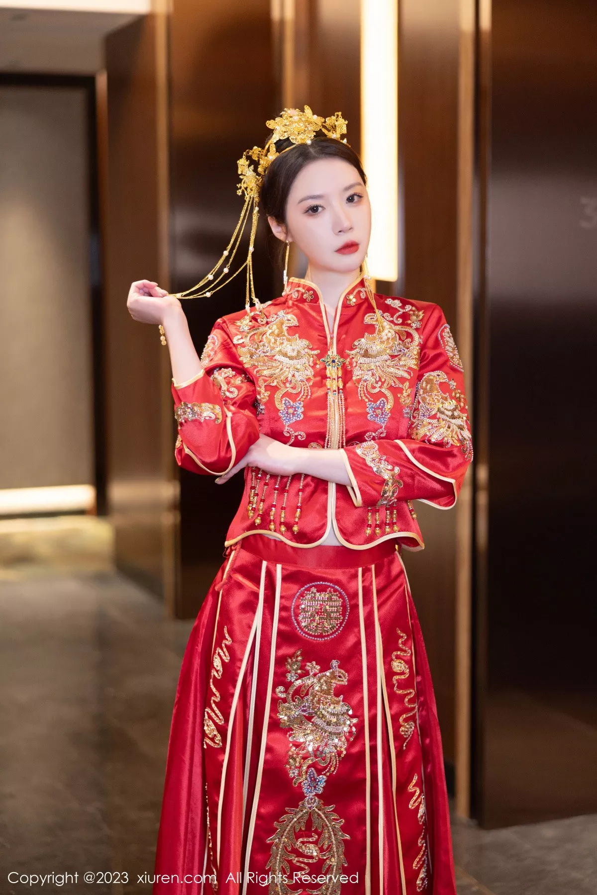 [XiuRen秀人网]第7766期梦心玥写真 [88P]-002