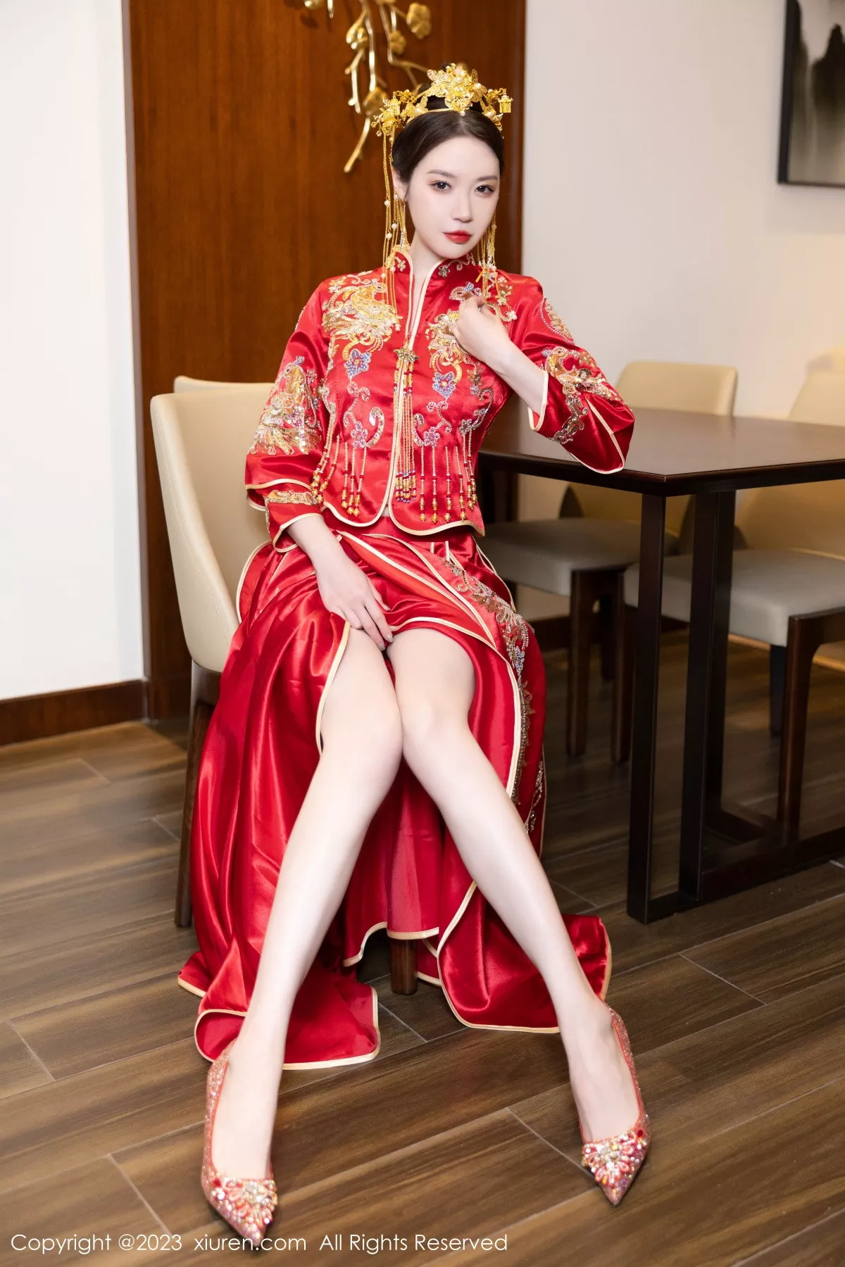 [XiuRen秀人网]第7766期梦心玥写真 [88P]-010