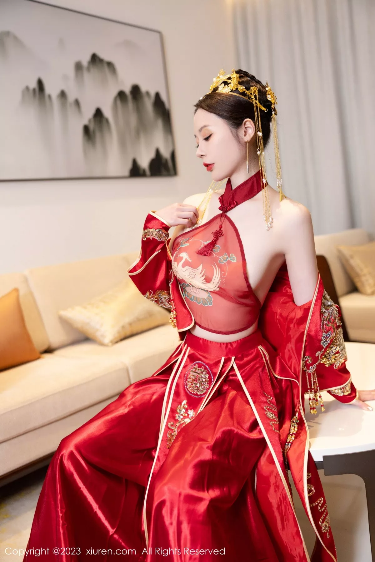 [XiuRen秀人网]第7766期梦心玥写真 [88P]-031