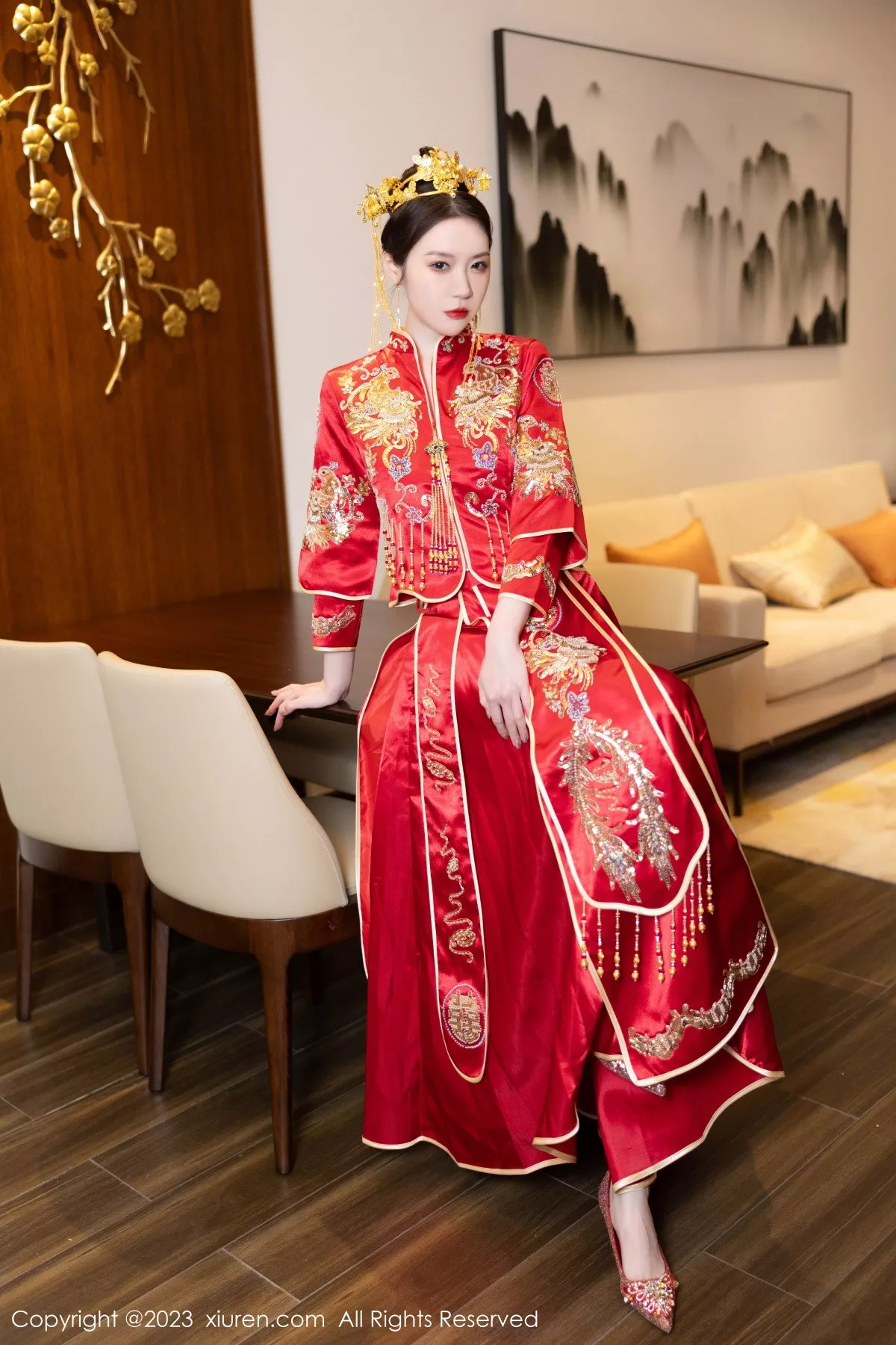 [XiuRen秀人网]第7766期梦心玥写真 [88P]-004