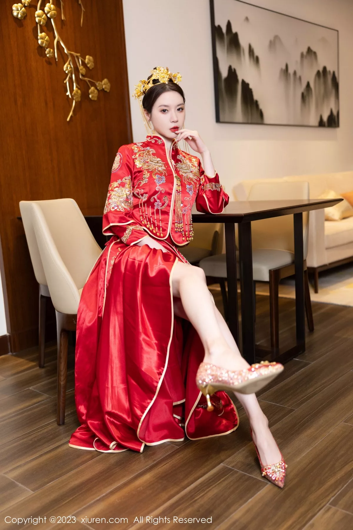 [XiuRen秀人网]第7766期梦心玥写真 [88P]-012