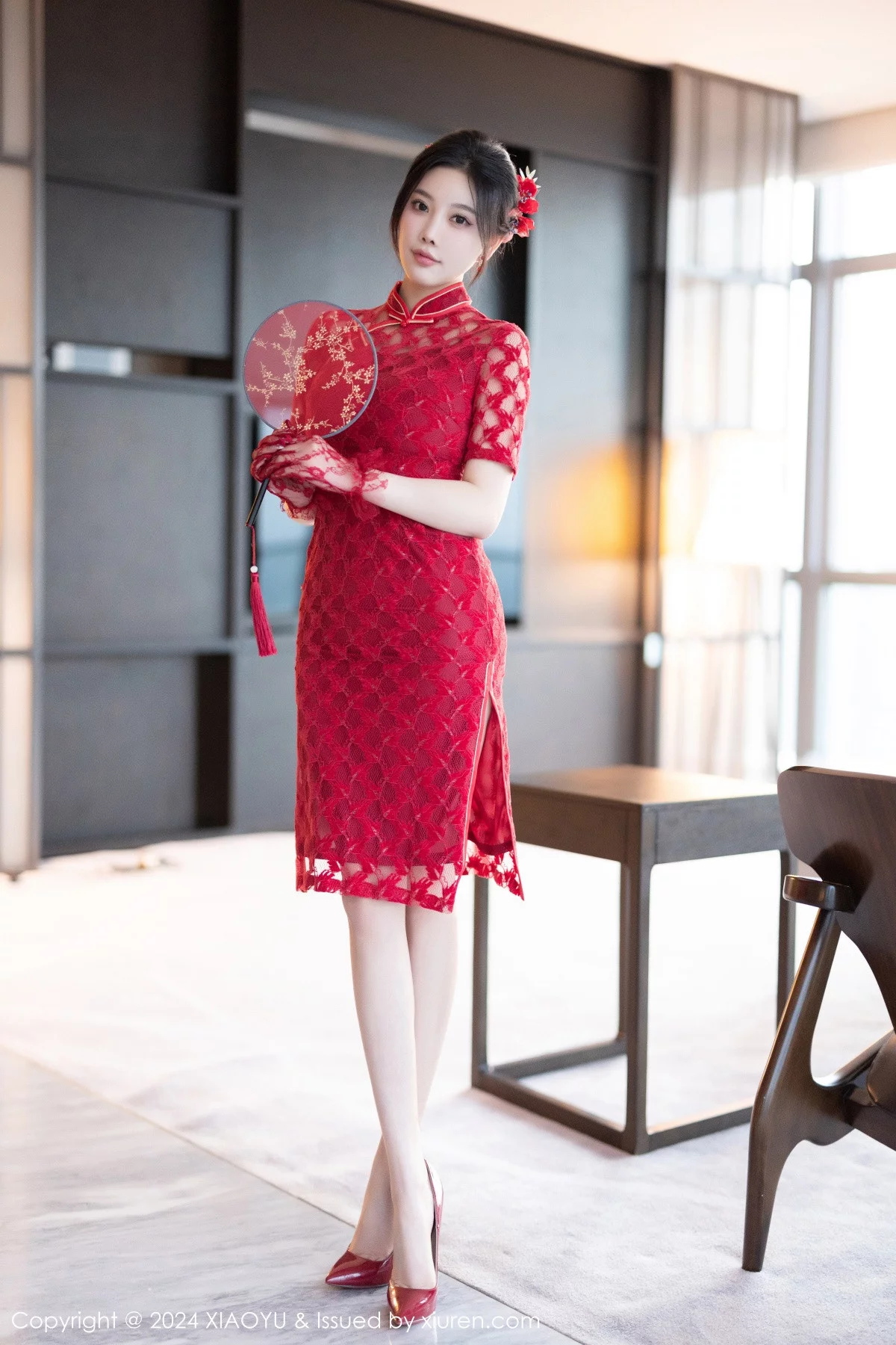 [XiaoYu画语界]第1184期杨晨晨写真 [82P]-001