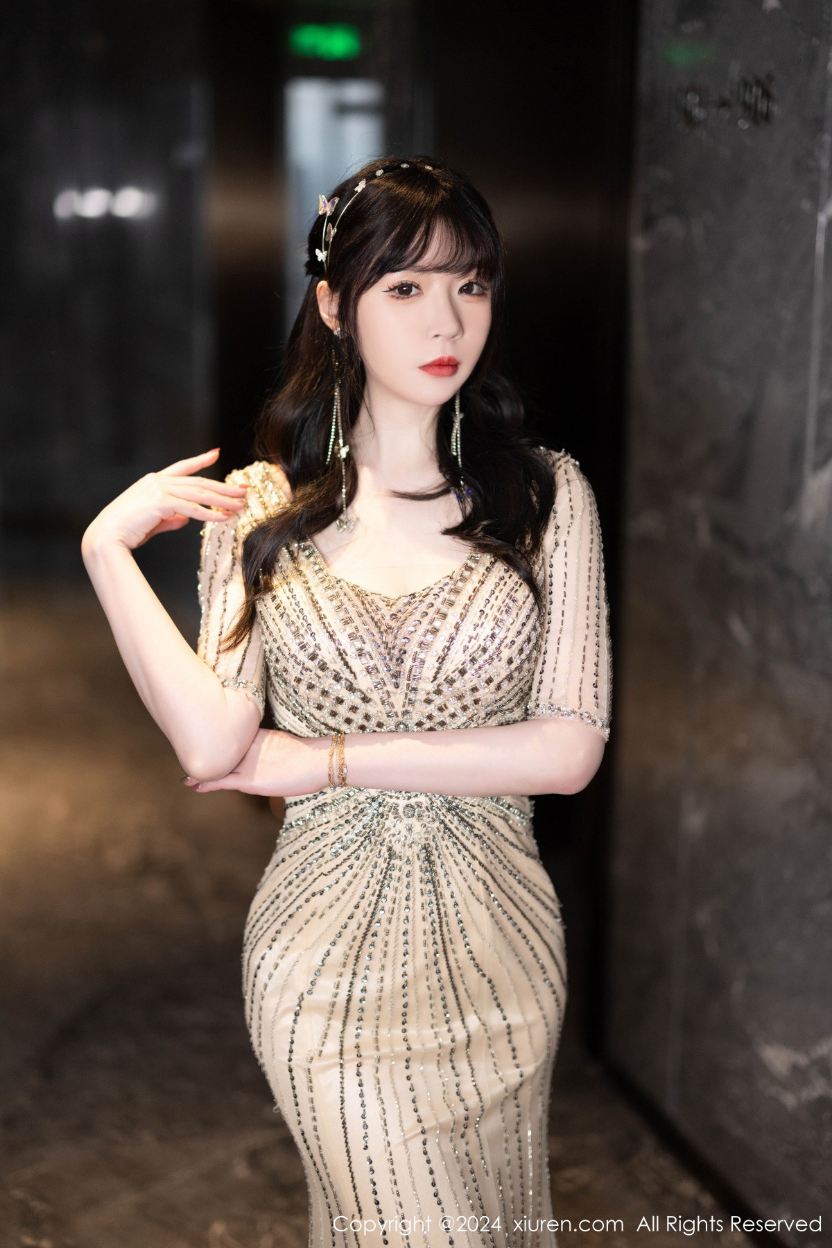 [XiuRen秀人网]第8014期梦心玥写真 [84P]-002