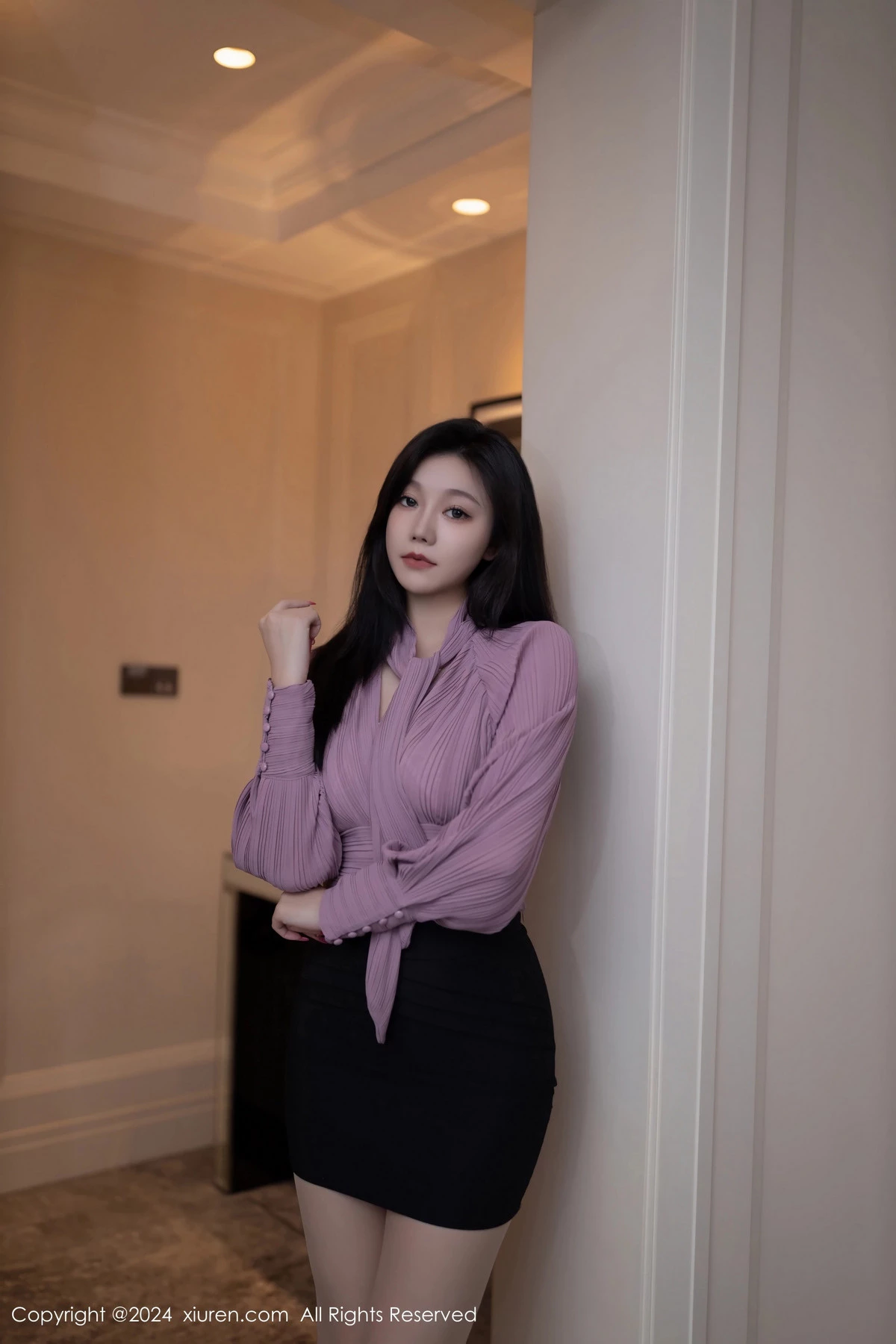 [XiuRen秀人网]第8438期安然写真 [80P]-001