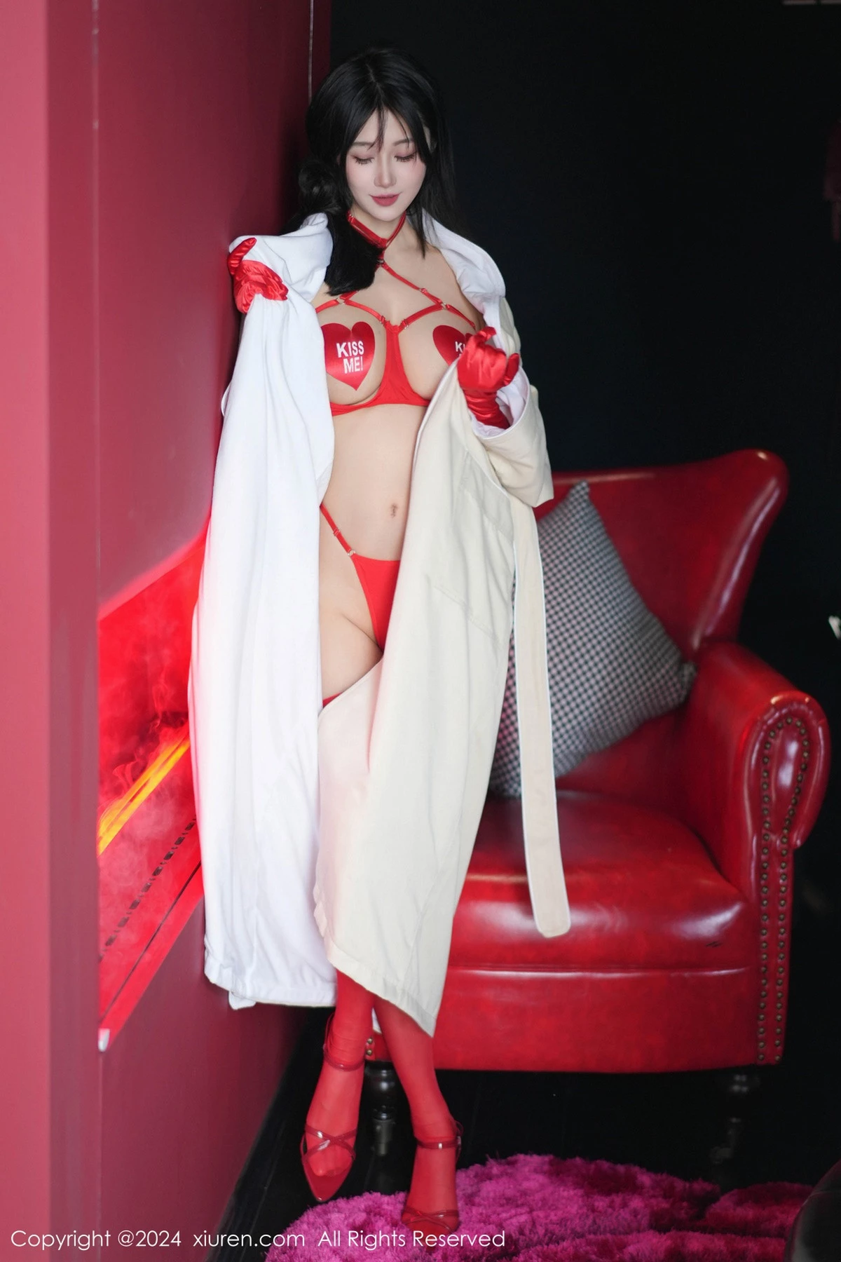 [XiuRen秀人网]第8555期阿姣写真 [95P]-004