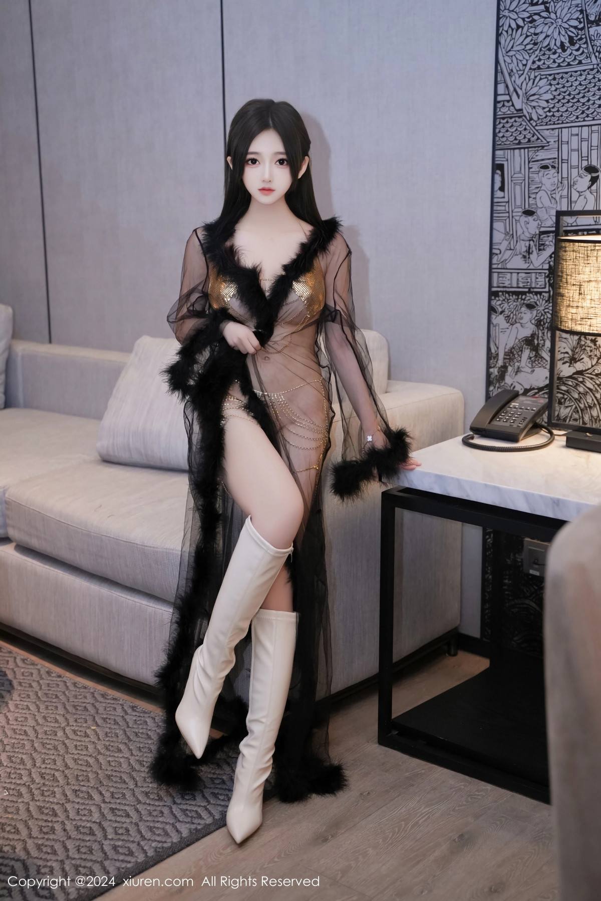 [XiuRen秀人网]第8686期奶茶味的包子写真 [80P]-009
