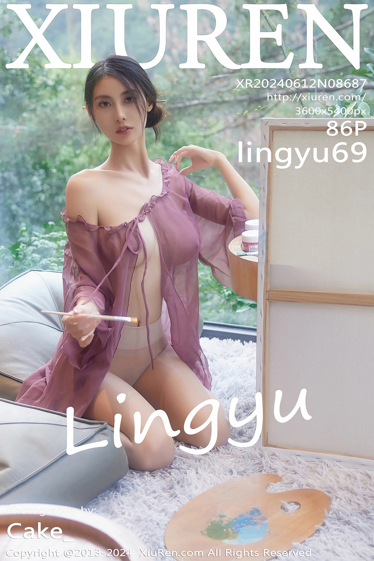[XiuRen秀人网]第8687期Lingyu69写真 [86P]-044