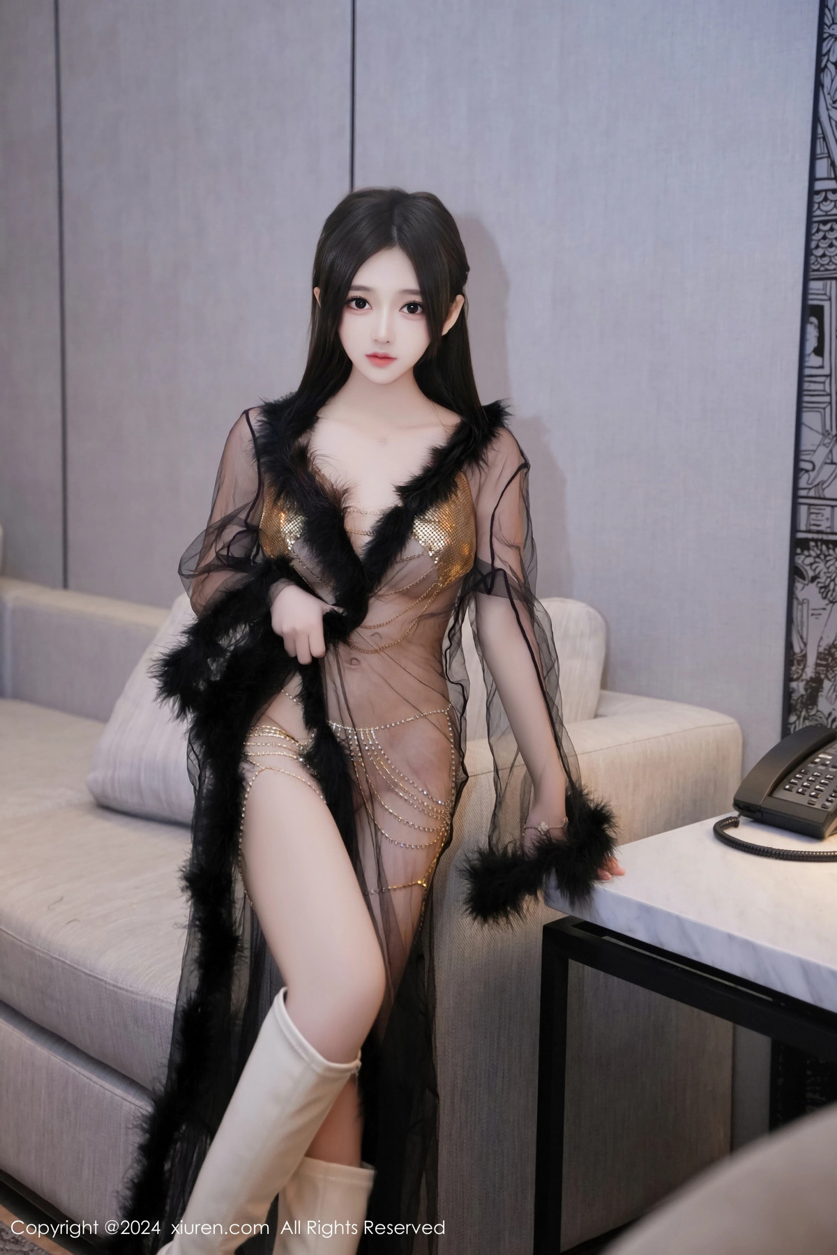 [XiuRen秀人网]第8686期奶茶味的包子写真 [80P]-010