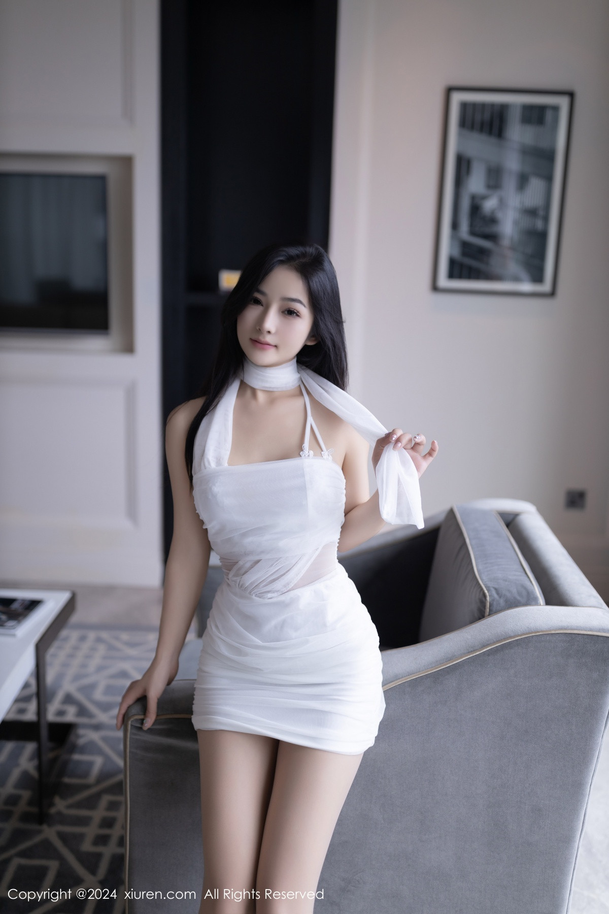 [XiuRen秀人网]第8875期谭小灵写真 [79P]-002