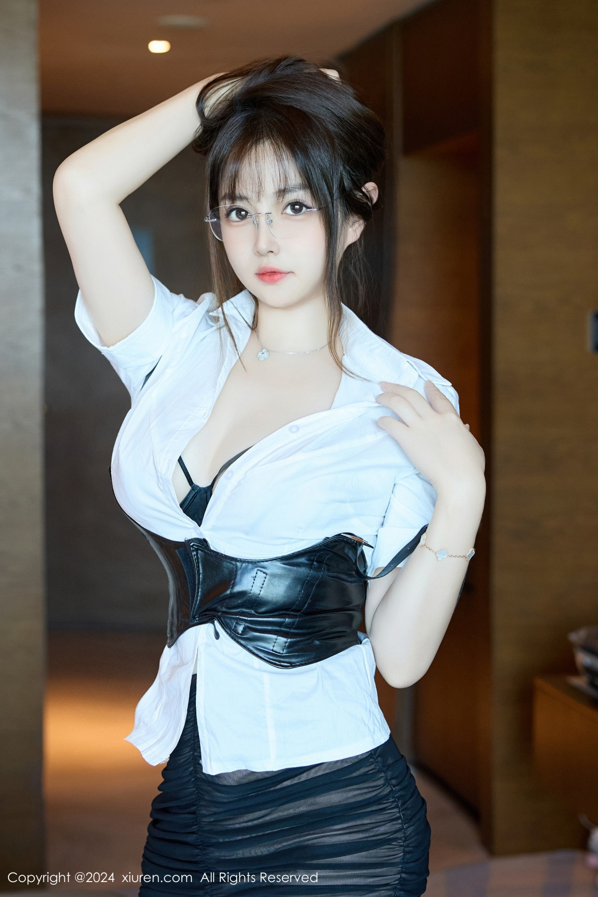 [XiuRen秀人网]第9104期养乐多写真 [51P]-016
