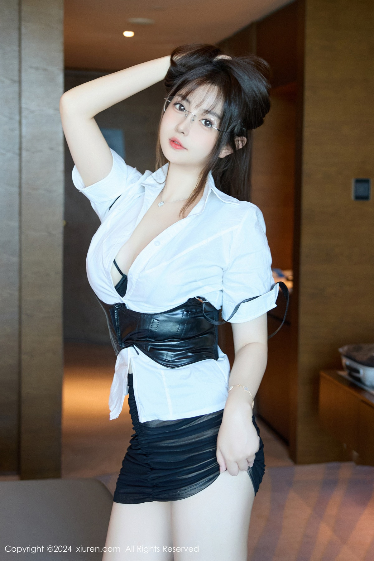 [XiuRen秀人网]第9104期养乐多写真 [51P]-017