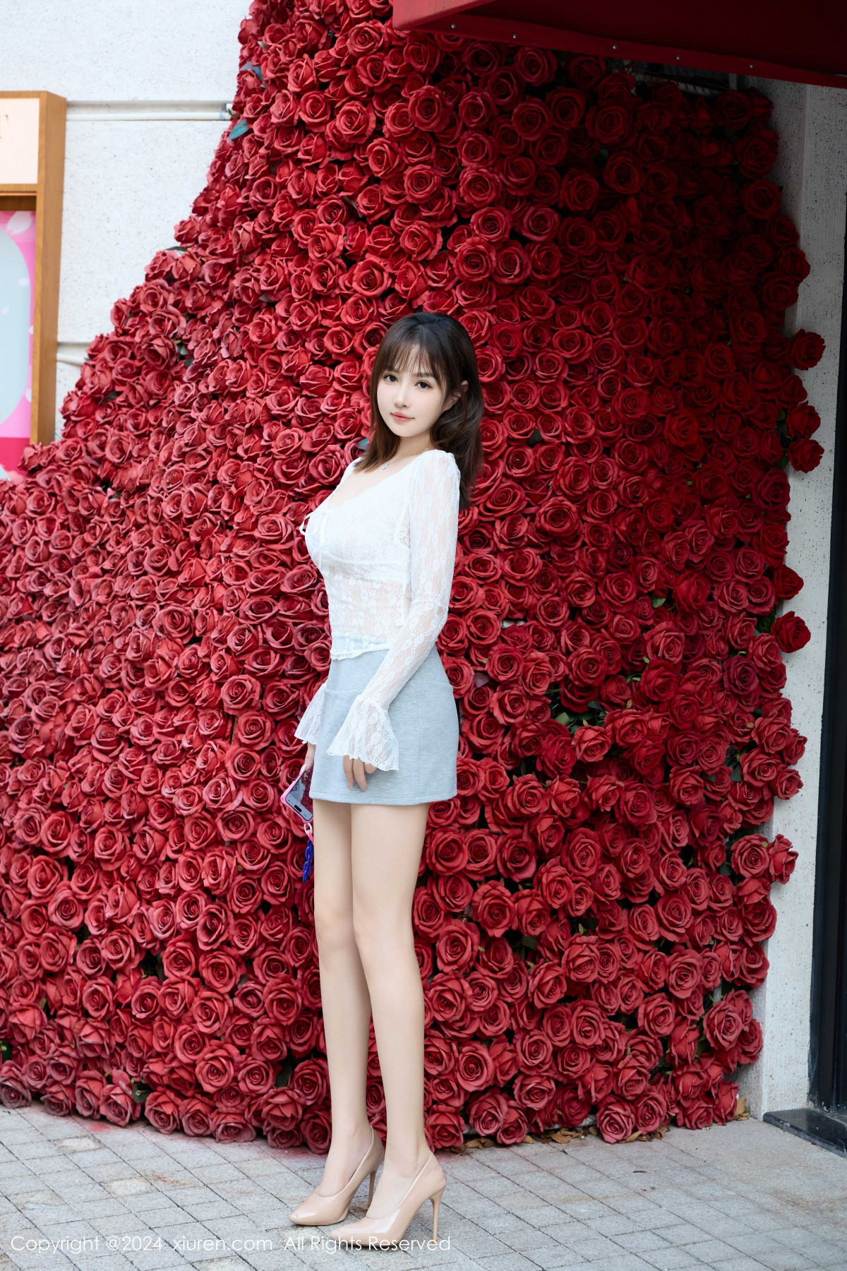 [XiuRen秀人网]第9294期养乐多写真 [50P]-001