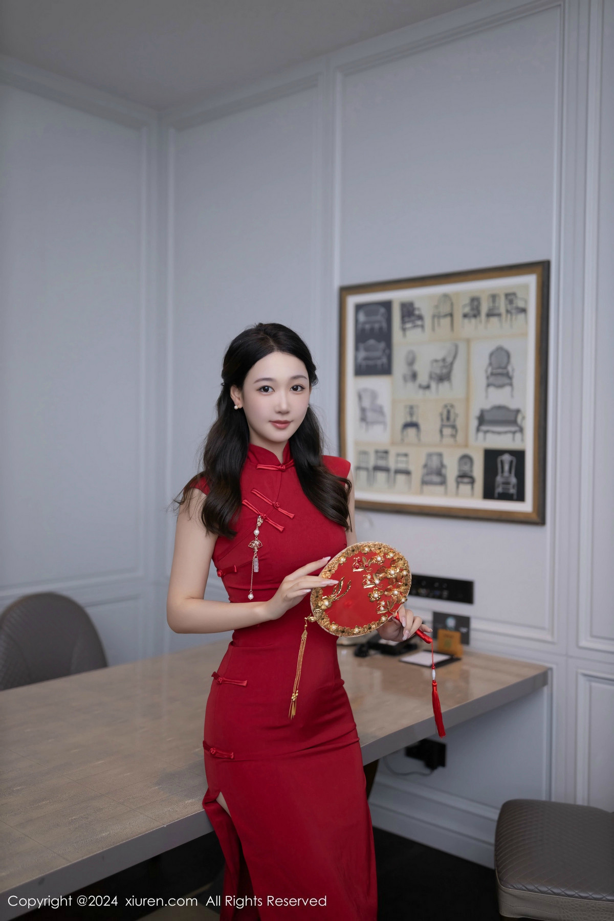 [XiuRen秀人网]第9463期唐安琪写真 [81P]-001