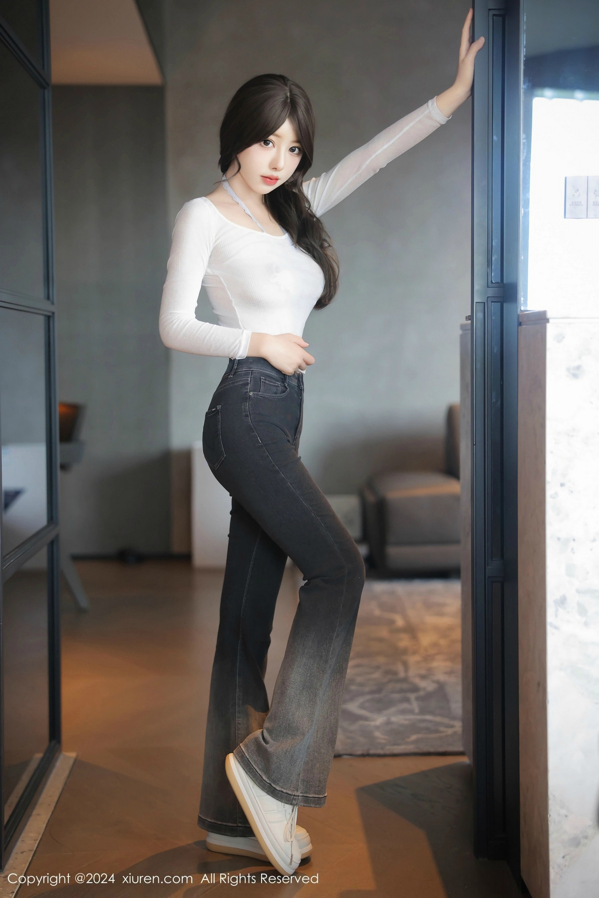 [XiuRen秀人网]第9524期桃妖夭写真 [89P]-002