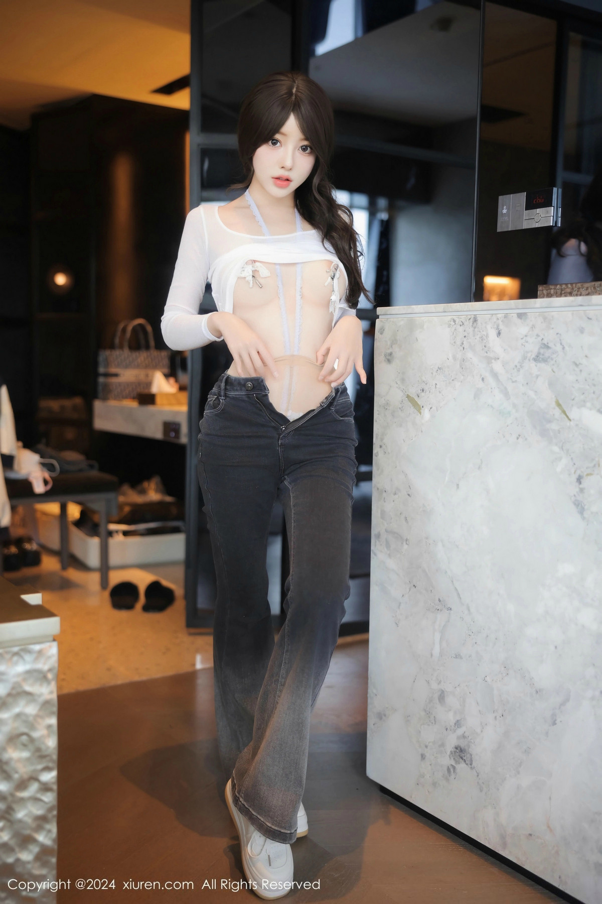 [XiuRen秀人网]第9524期桃妖夭写真 [89P]-005