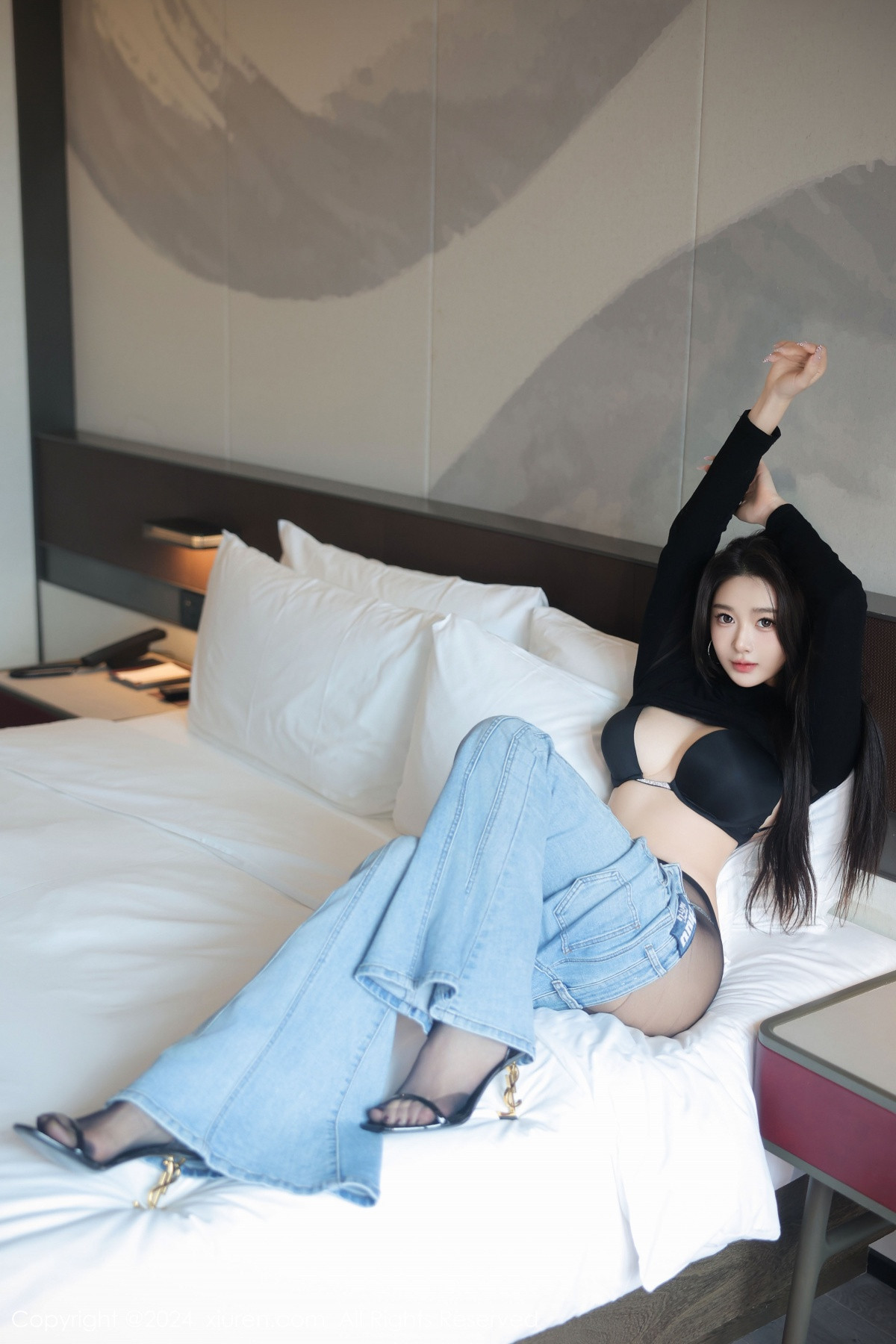 [XiuRen秀人网]第9555期Candy糖糖写真 [76P]-022