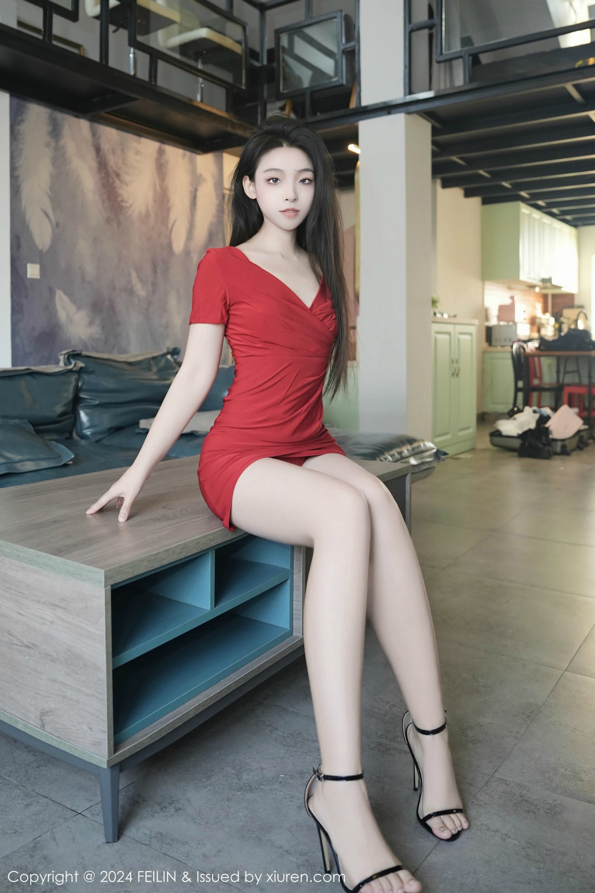 [FeiLin嗲囡囡]第496期芝樱写真 [78P]-017