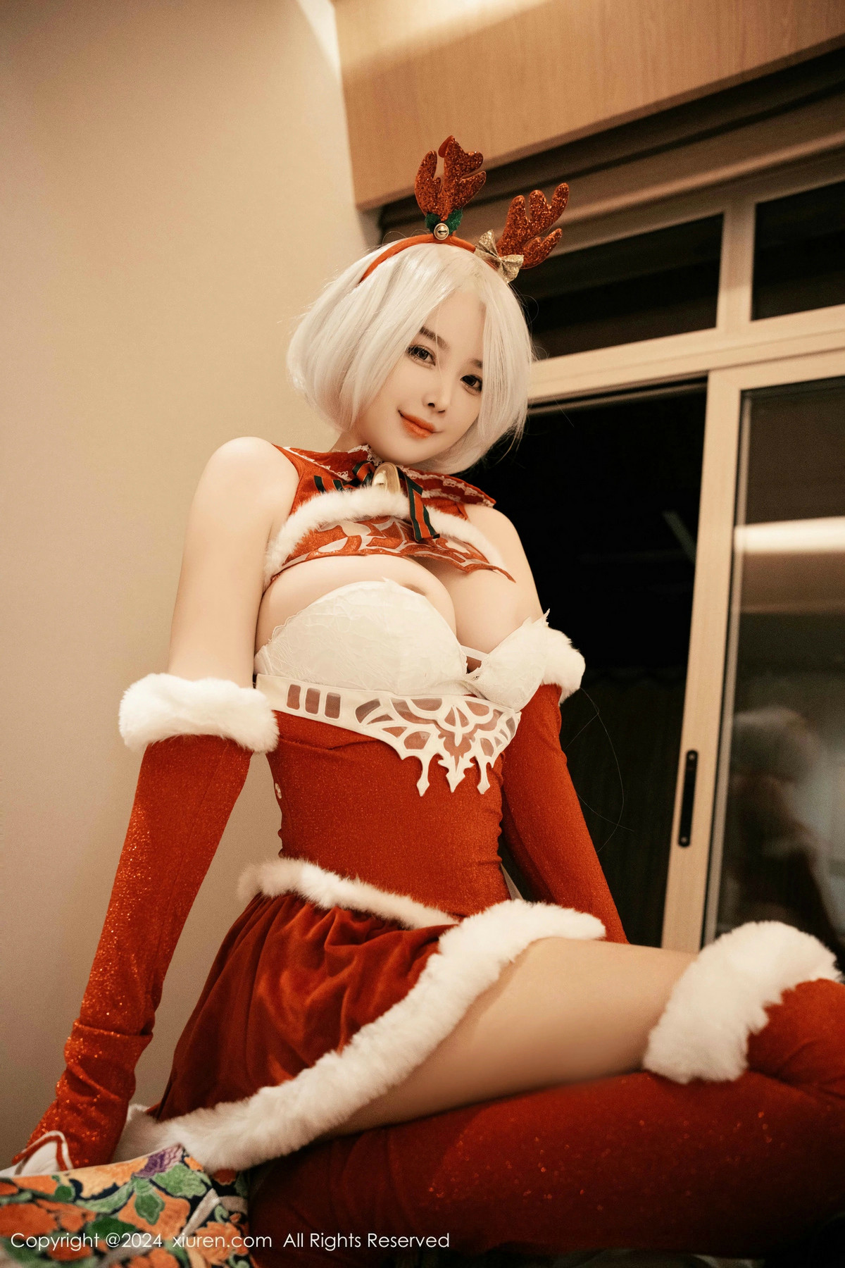 [XiuRen秀人网]第9660期樱桃小犊子写真 [55P]-053