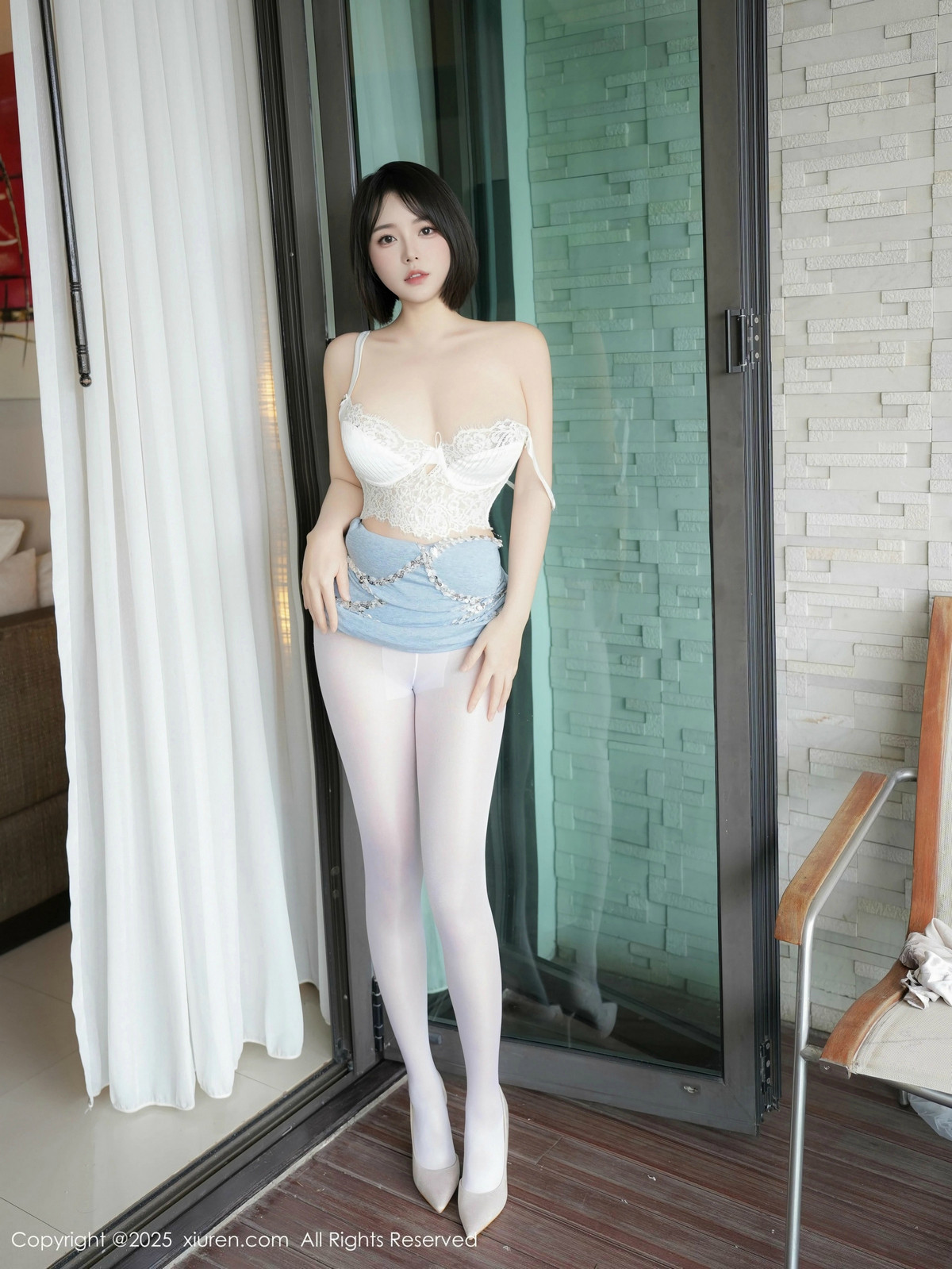 [XiuRen秀人网]第9872期桃色奶酪写真 [59P]-041