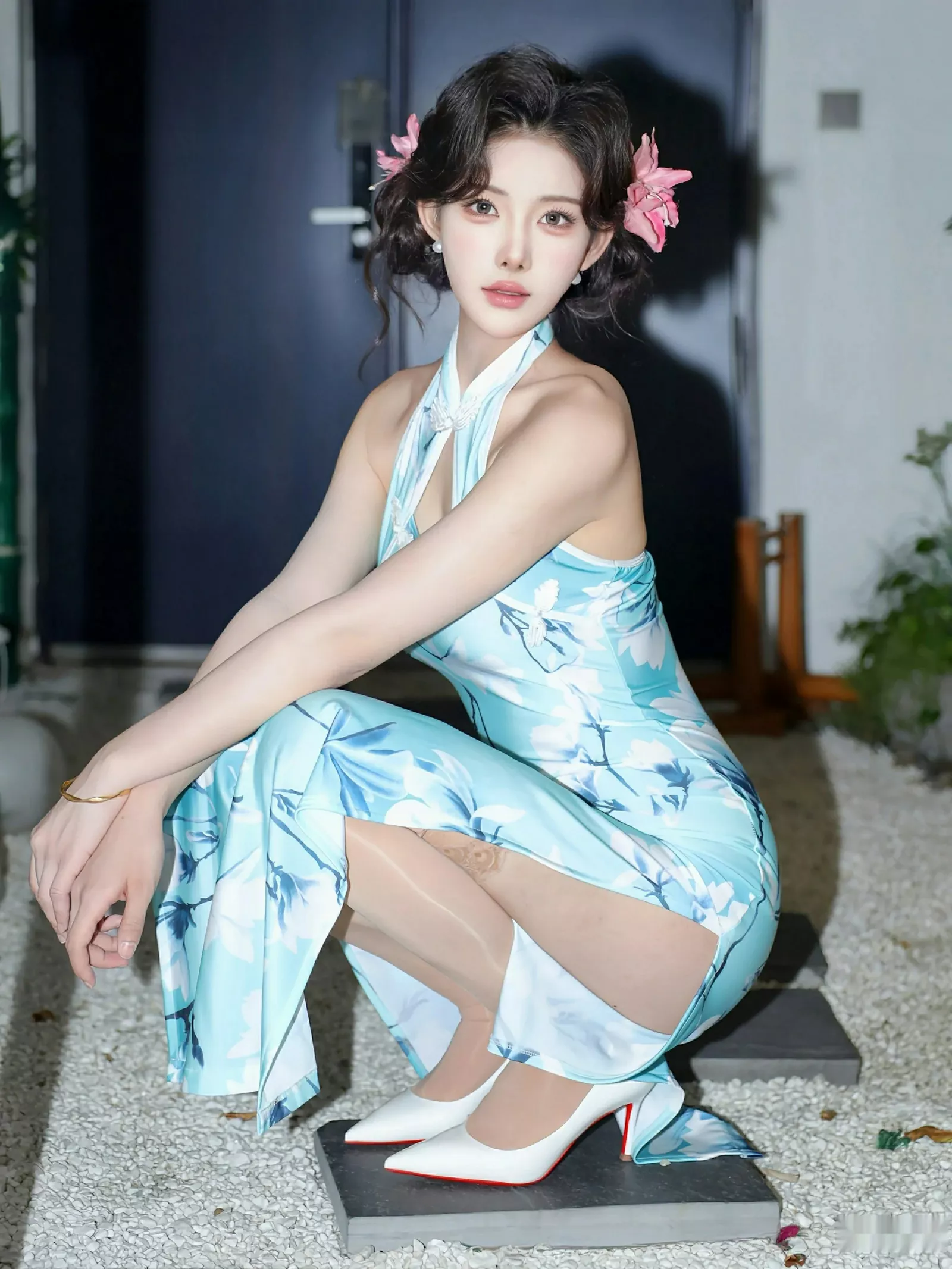 [XiuRen秀人网]第10594期梨霜儿写真 [82P]-003