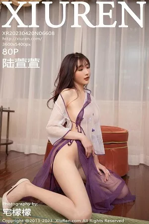 [XiuRen秀人网]第6608期陆萱萱写真 [80P]